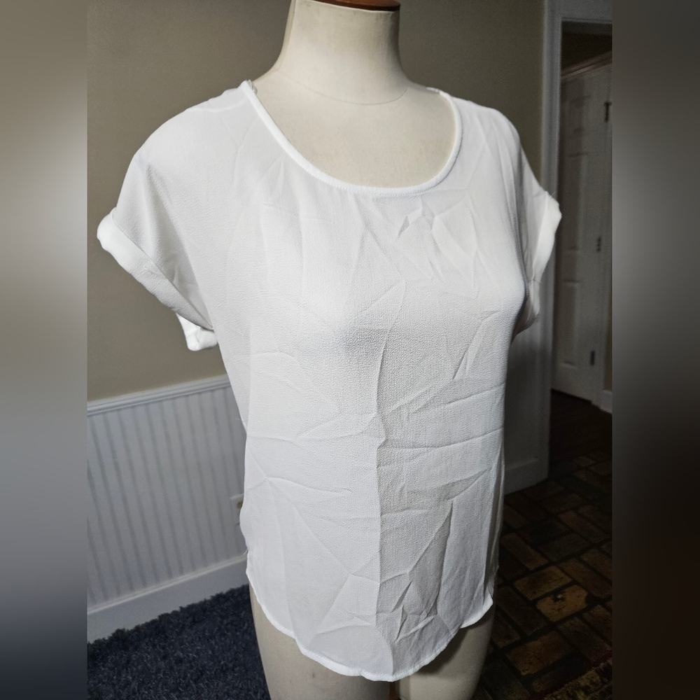 Classic White Women's Top